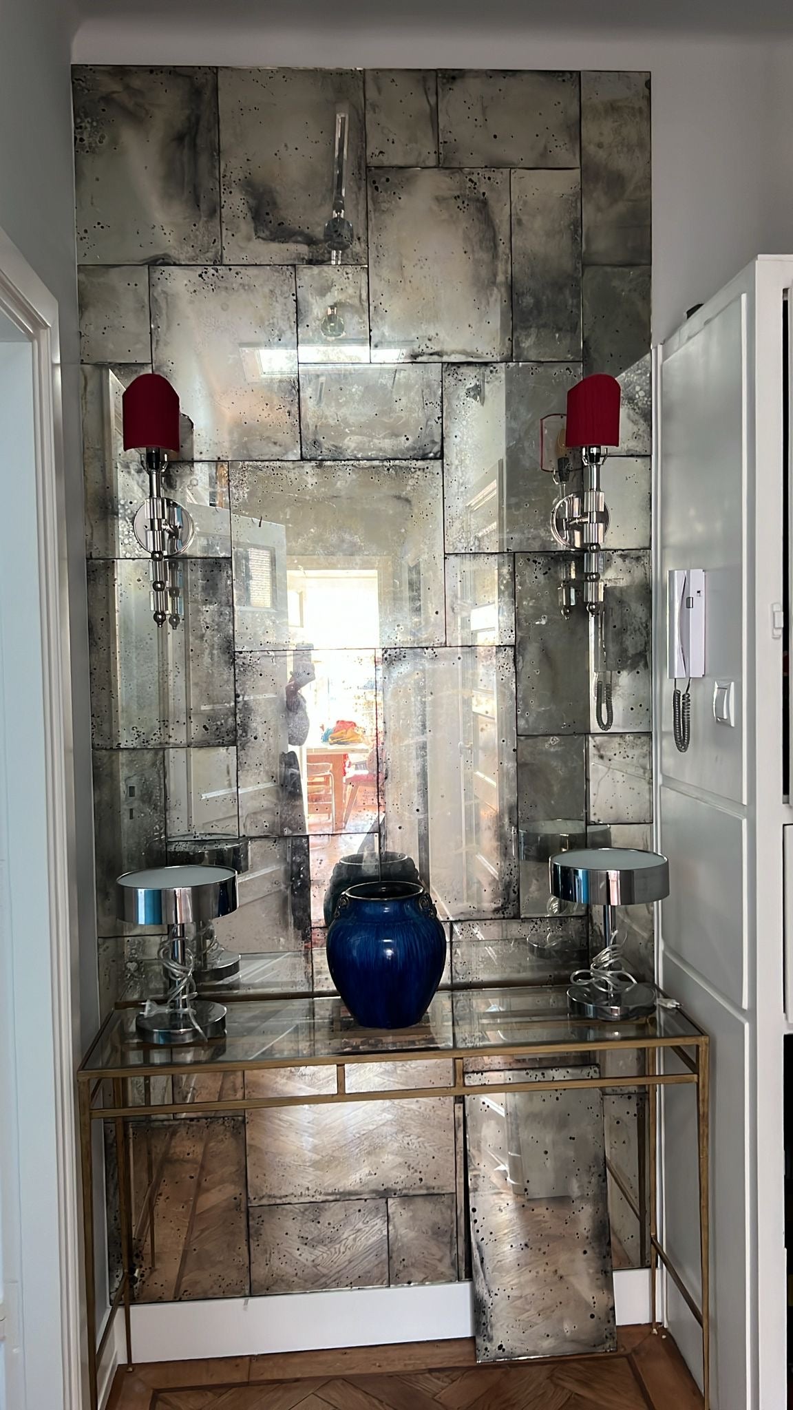 Antique mirror tiles 20х20 см